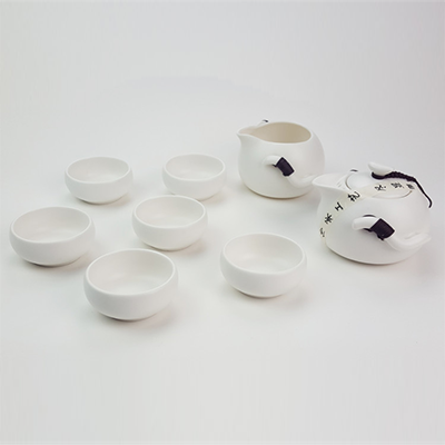 定窯茶具八件套